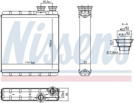 Автозапчастина NISSENS 707302