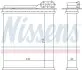 Теплообмінник, система опалення салону NISSENS (73363) зображення 6