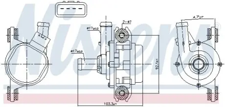 Автозапчасть NISSENS 831385 Купить в Украине