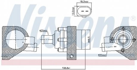 Автозапчастина NISSENS 832110