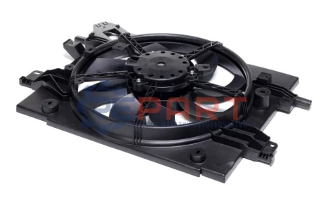 Вентилятор радіатора (з корпусом) DACIA DOKKER, DUSTER, LODGY RENAULT CAPTUR I, DUSTER 1.0-2.0 04.10 NISSENS 850064 Купити в Україні