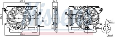 Автозапчасть NISSENS 850080