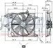 Фото Вентилятор радіатора (з корпусом) RENAULT CLIO II, KANGOO, KANGOO BE BOP, KANGOO EXPRESS, KANGOO II, MEGANE I, MEGANE I CLASSIC, MEGANE I COACH, MEGANE II, MEGANE SCÉNIC 1.0-Electric 08.95 NISSENS (85252) зображення 1