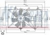 Вентилятор, охлаждение двигателя NISSENS 85327 (фото 1)