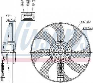 Радиатор охлаждения NISSENS 85549 (фото 1)