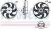 Фото Вентилятор радіатора MERCEDES VIANO (W639), VITO (W639), VITO / MIXTO (W639) 2.1D-Electric 09.03 NISSENS (85879) зображення 1