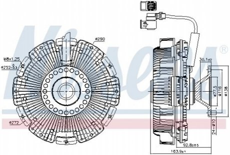 Автозапчасть NISSENS 86248