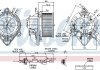Вентилятор салона NISSENS 87042 (фото 1)