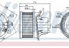 Вентилятор салона - NISSENS 87122 (1092817, 1062248, 1116783)