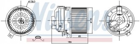 Автозапчасть NISSENS 87360