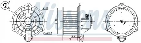 Автозапчасть NISSENS 87389