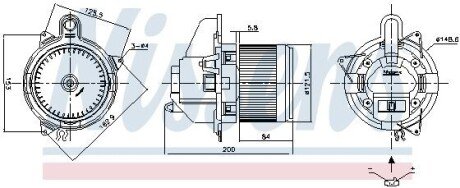 Вентилятор NISSENS 87501 (фото 1)