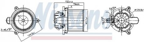 Автозапчасть NISSENS 87626