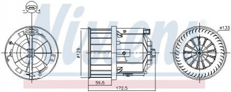 Автозапчастина NISSENS 87632