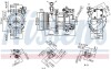 Компрессор кондиционера First Fit NISSENS 890077 (фото 7)