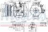 Компрессор кондиционера First Fit NISSENS 890153 (фото 6)