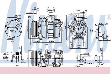 Компресор кондиціонера NISSENS 890358