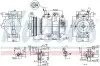 Фото Компресор, система кондиціонування повітря NISSENS (890684) зображення 6