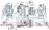 Компрессор кондиционера NISSENS (89080) изображение 5