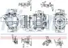 Фото KIA Компрессор кондиционера SORENTO III 2.4 15- NISSENS (890917) изображение 1