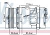 Компресор кондиціонера NISSENS 89160 (фото 5)