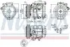 Фото Компрессор кондиционера NISSENS (89250) изображение 1