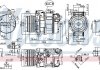 Компрессор кондиционераBMW 5 F10.. NISSENS 89595 (фото 1)