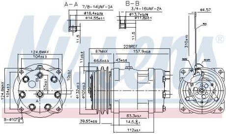 Компресор кондиціонера NISSENS 89636