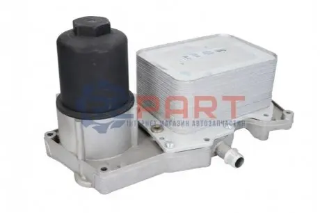 Масляний радіатор (з корпусом масляного фільтра) LAND ROVER RANGE ROVER III, RANGE ROVER IV, RANGE ROVER SPORT II 4.4D 07.10-03.22 NISSENS 90945 Купити в Україні