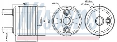 Автозапчастина NISSENS 91267