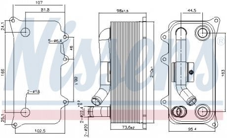 Автозапчастина NISSENS 91273