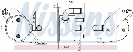 Автозапчастина NISSENS 91284