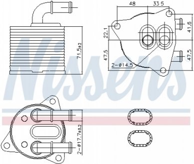 Автозапчастина NISSENS 91286