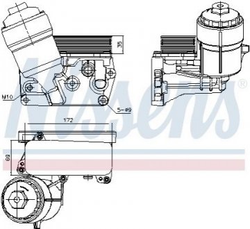 Радіатор масляний First Fit NISSENS 91310 (фото 1)