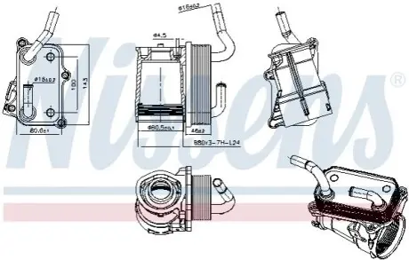 Автозапчасть NISSENS 91317