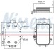 Масляний радіатор NISSENS 91445 (фото 4)