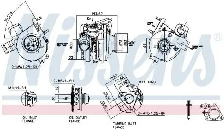 Автозапчасть NISSENS 93055