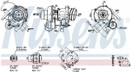 Компресор, наддування NISSENS 93059 Купити в Україні