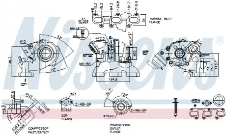 Компресор, наддування NISSENS 93071 Купити в Україні