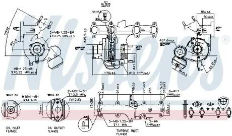 Компресор, наддування NISSENS 93091