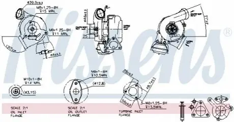 Компресор, наддування NISSENS 93149