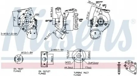 Компресор, наддування NISSENS 93186 Купити в Україні