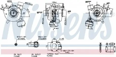 Компресор, наддування NISSENS 93247