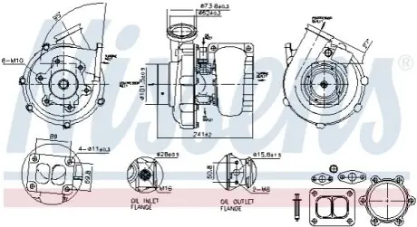 Автозапчасть NISSENS 93337