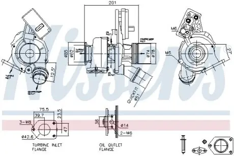 Автозапчасть NISSENS 93519