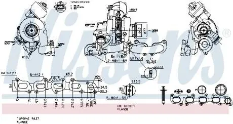 Компресор, наддування NISSENS 93546 Купити в Україні