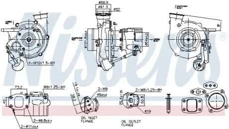 Автозапчасть NISSENS 93579