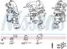 Компресор, наддування NISSENS (93628) изображение 1