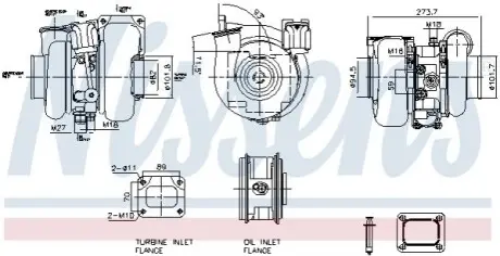 Автозапчасть NISSENS 93757