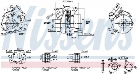 Автозапчасть NISSENS 93830